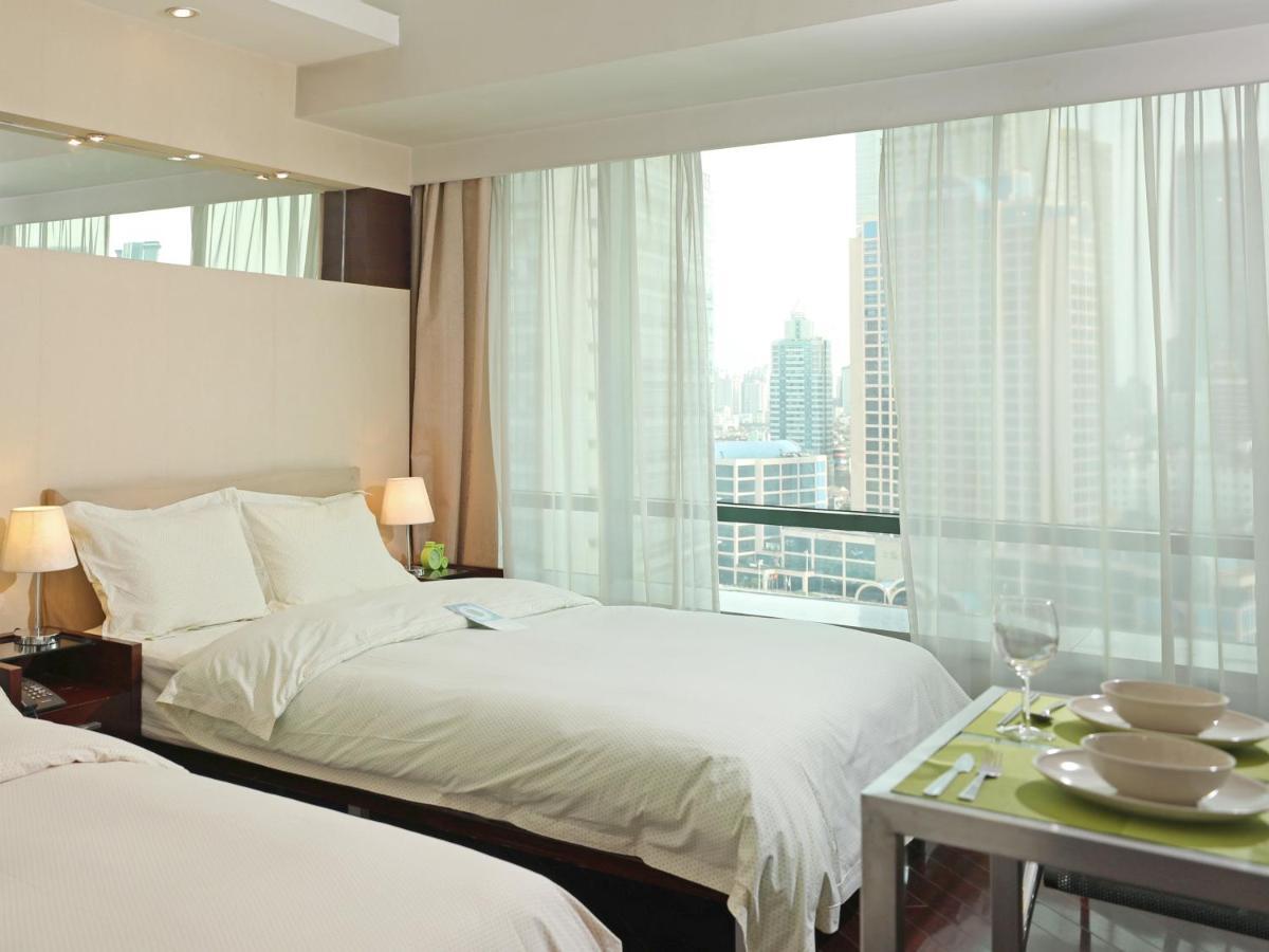 Shanghai Cosmo World Union Service Apartment Extérieur photo